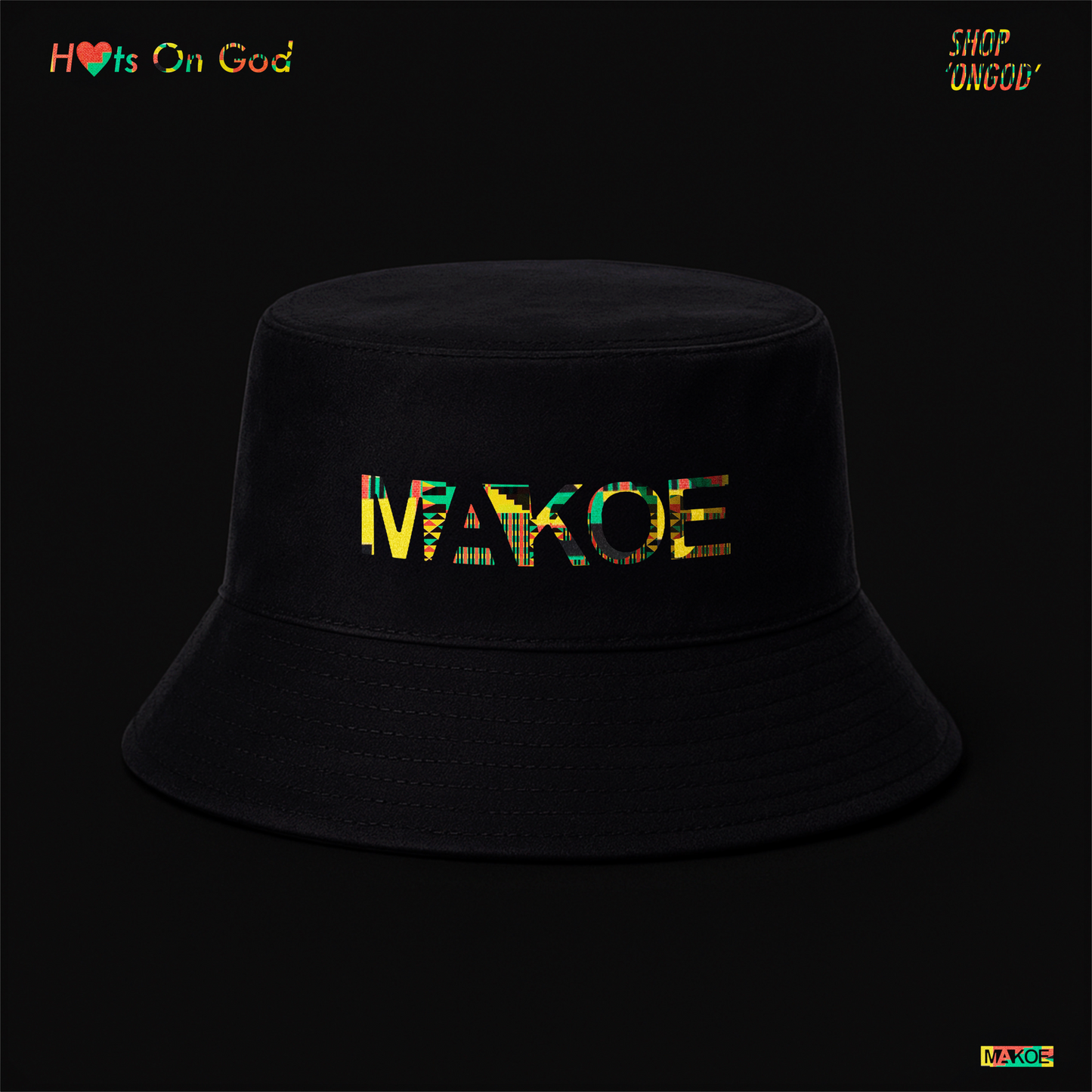 ON GOD BUCKET HAT - CLASSIC KENTE VERSION '25