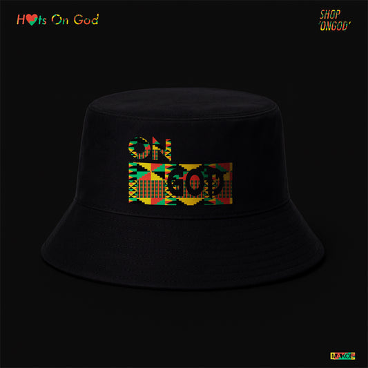 ON GOD BUCKET HAT - CLASSIC KENTE VERSION '25