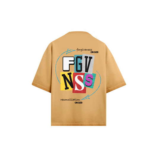 Forgiveness - Sand Short Sleeve T-shirt