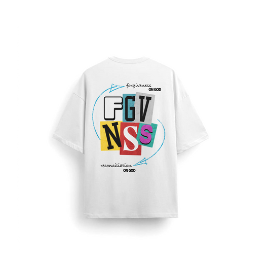 Forgiveness - White Short Sleeve T-shirt